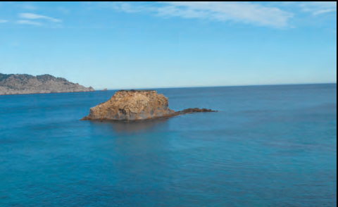 Illot de s'Ora. Reducte de vida terrestre extraordinàriament petit, però estable, i amb poblacions autòctones de sargantanes, tenebriònids i caragols, entre d'altres.