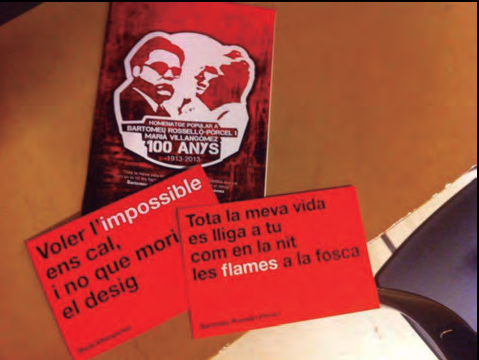 Homenatge a Bartomeu Rosselló-Pòrcel i Marià Villangómez