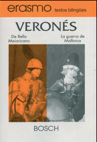 Coberta de l'edició i traducció del Liber Maiolichinus o De Bello Maioricano feta per Jaume Juan Castelló el 1996 a l'editorial Bosch.