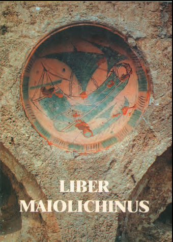 Coberta de la traducció al català del Liber Maiolichinus feta per Mireia Mulet Mas i editada per la Societat Arqueològica Lul·liana el 1991.