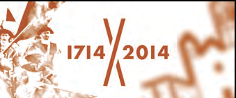 Un dels nombrosos dissenys que es varen difondre durant 2014 per celebrar el Tricentenari 1714-2014.