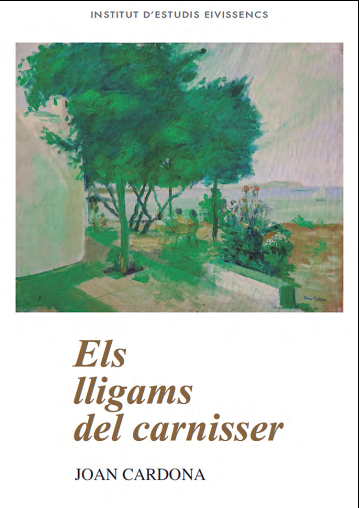 Portada del llibre Els lligams del carnisser, de Joan Cardona.