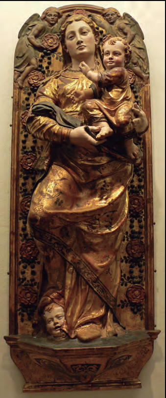 Mare de Déu del Roser (s. XVI). S.E. Catedral de Santa Maria d'Eivissa.