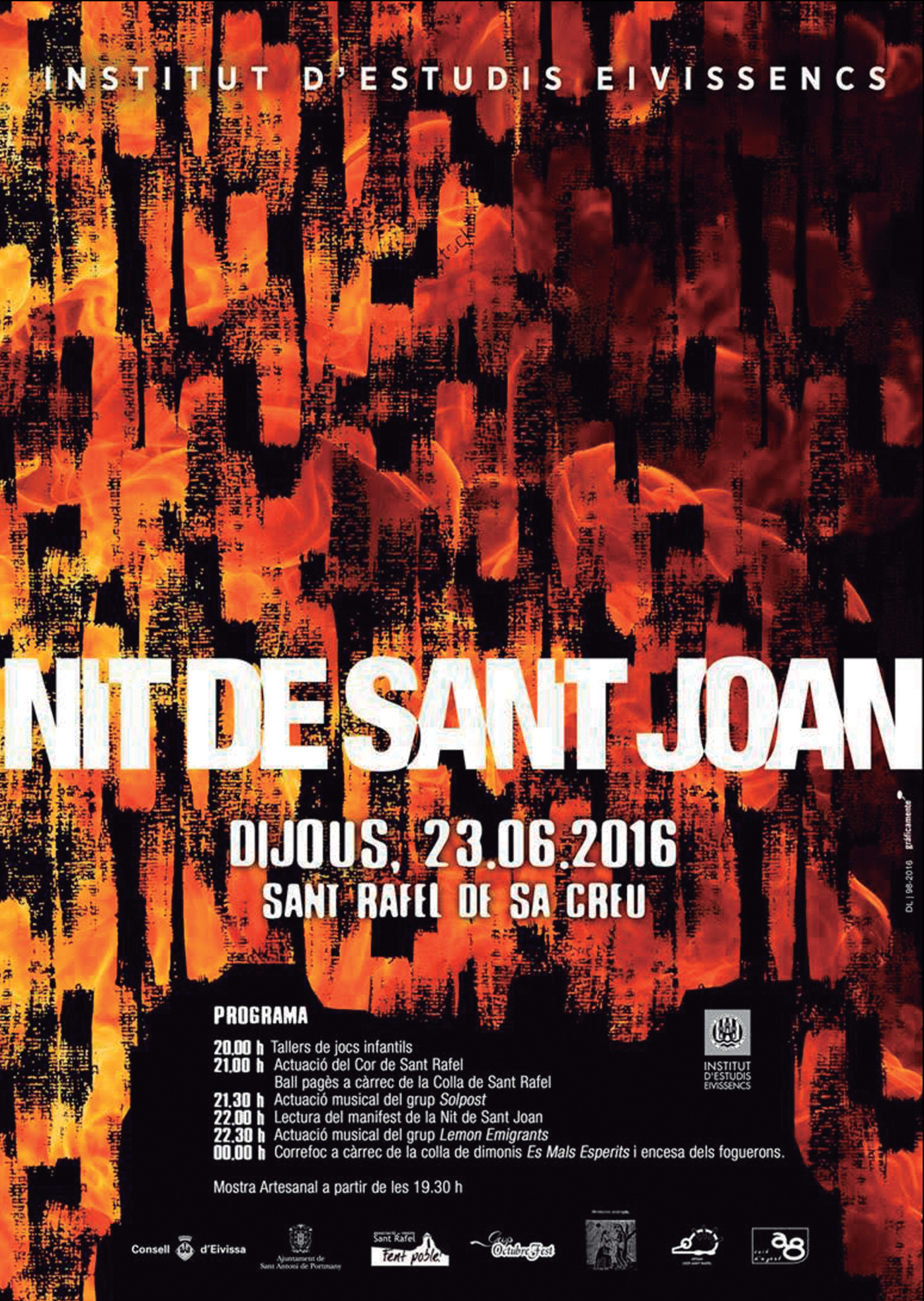 Pòster Nit de Sant Joan 2016