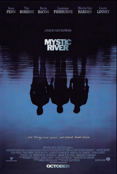 Cartell del film Mystic River (2003). Warner Bros Pictures.