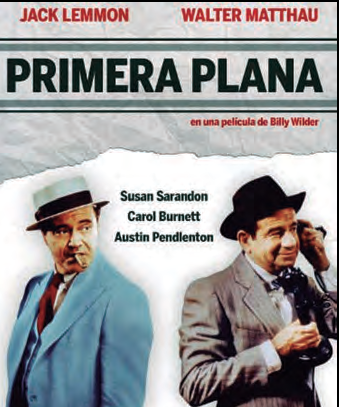 Cartell del flm Front Page (Primera Plana (1974). Foto: Universal Estudios