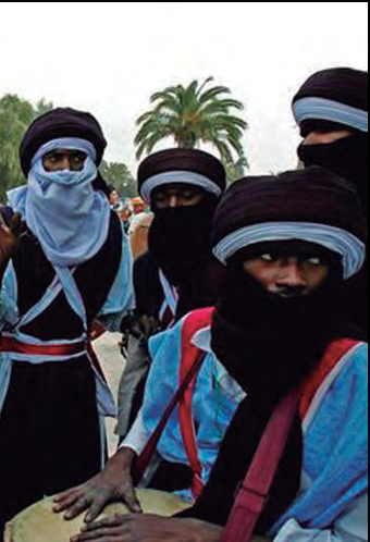 En algunes zones del Marroc s'identifica l'amazic amb la població tuareg.