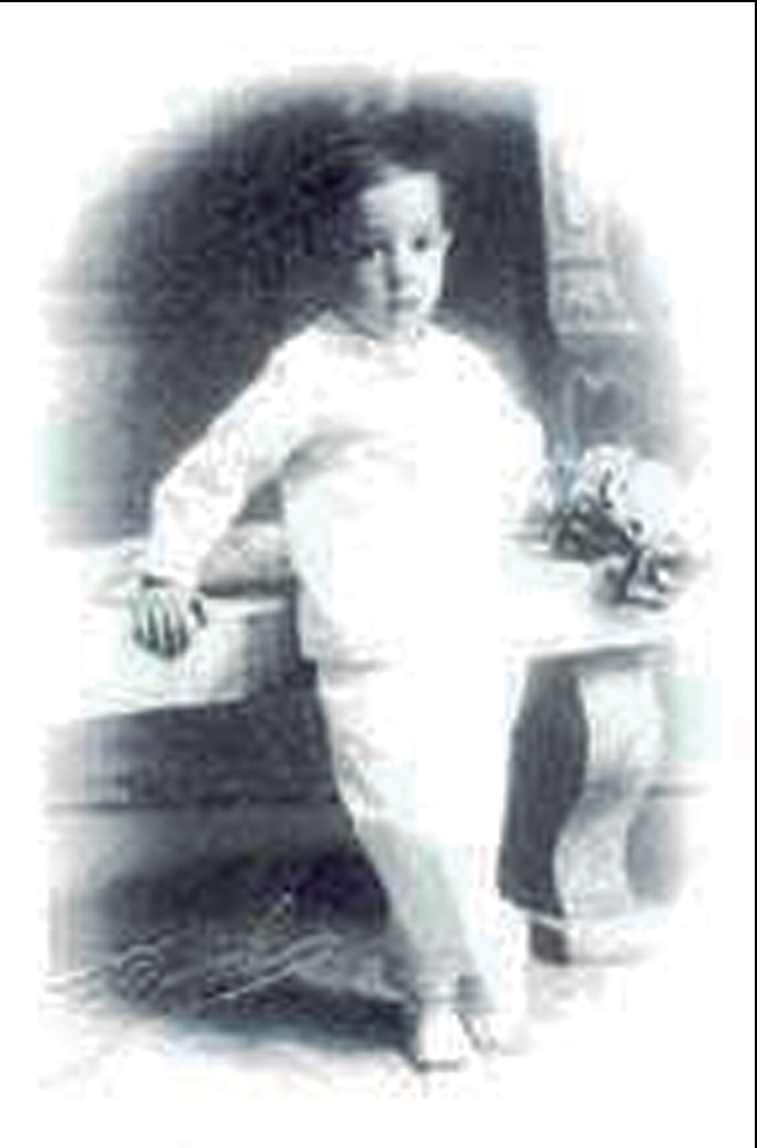 Antoni Pomar Juan en la seva Primera Comunió. 1934. (Arxiu de la família Pomar).