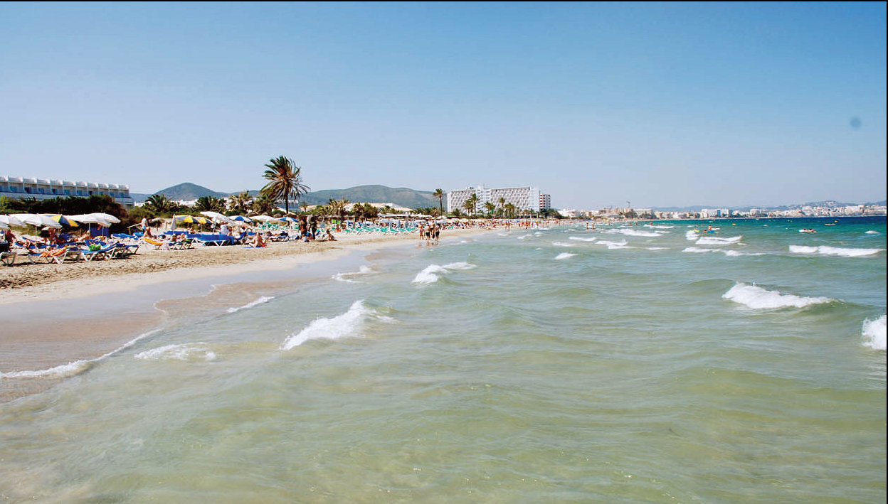 A la costa eivissenca, el sòl en perill ja s'acosta al que ja està urbanitzat (fotografia: www.welcomtoibiza.com).