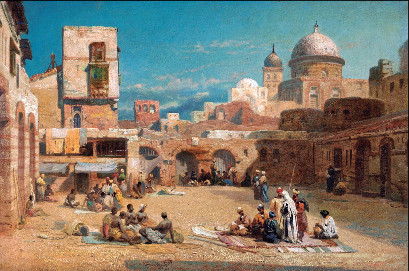 Una imatge de la ciutat d'Alger al segle xix.