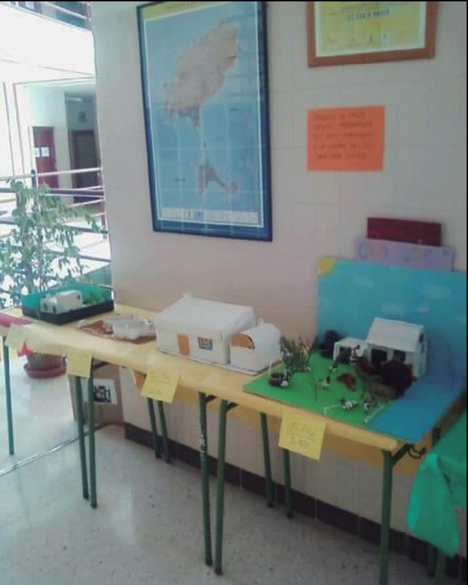 Maqueta presentada a la prova del curs 2011-2012