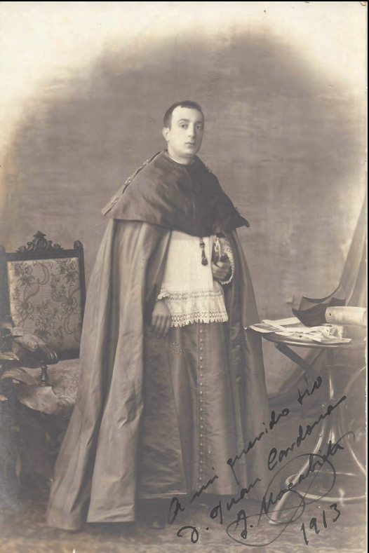 Macabich, al cap de poc d'accedir a la condició de canonge (foto Puget).