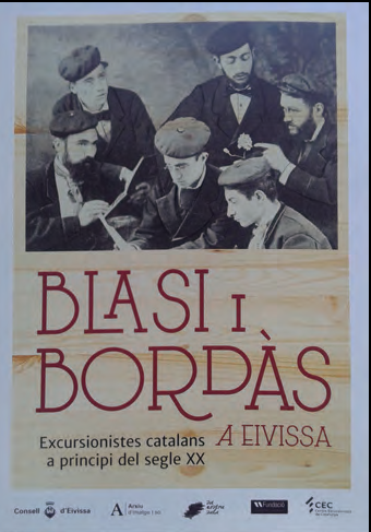 Cartell anunciador de l'exposició de fotografies de Blasi i Bordàs.