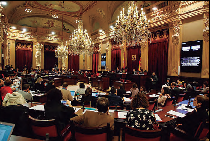 Parlament de les Illes Balears, des d'on s'ha promogut una certa normalització lingüística