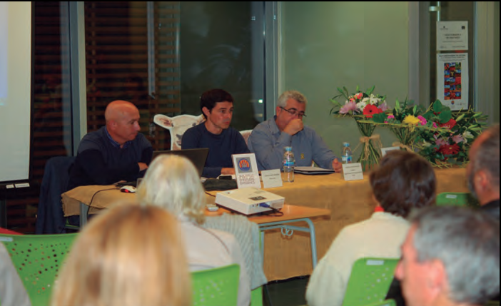 Jaume Binimelis, Vicent Costa i Josep Antoni Prats (fotografia: Ferran Nogués i Tolnay).