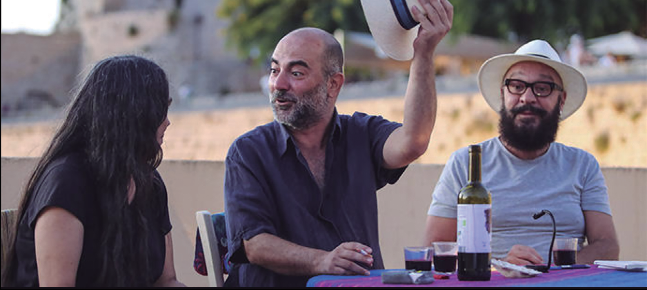 Presentació de Tavernàries amb Manel Marí, Pau Sarradell i Elena González