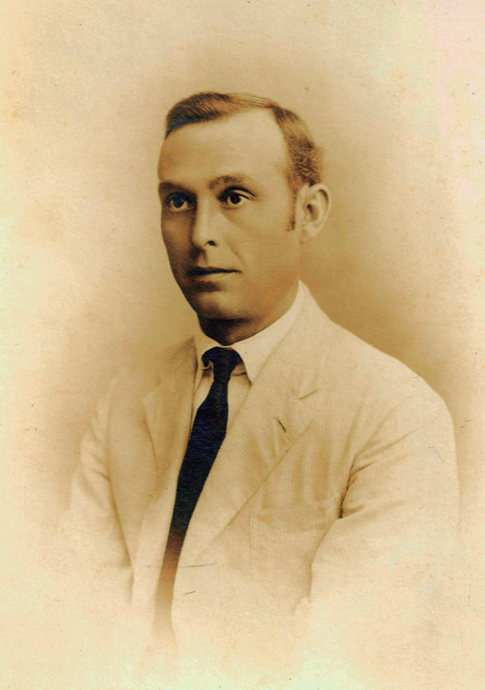 Imatge de Joan Gómez Ripoll cap al 1924, durant la seva estada a Cuba.
