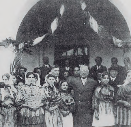El president Alcalà-Zamora durant la seua visita a Eivissa (Enciclopèdia d'Eivissa i Formentera).