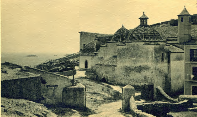 El Convent, Dalt Vila, abril de 1936 (fotografia d'Ursula Sternau).